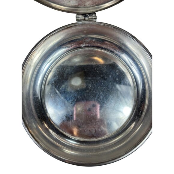 Antique Silver Plated Sheffield Silver Silent Butler 6.5” - Picture 7 of 14